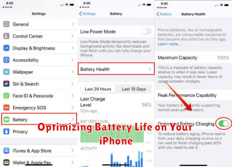Optimizing Battery Life on Your iPhone